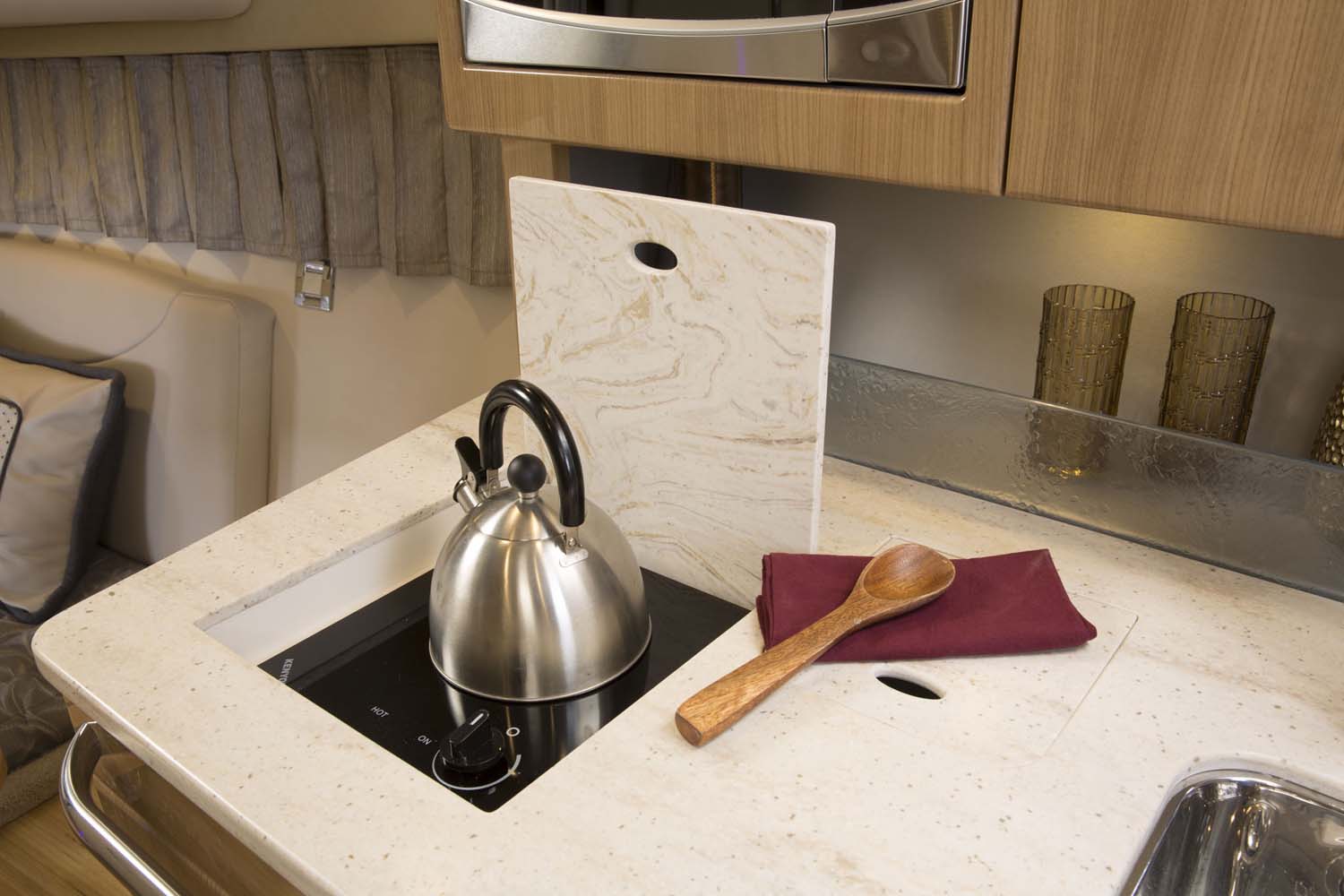 Tekne ocağı - Tekne mutfak